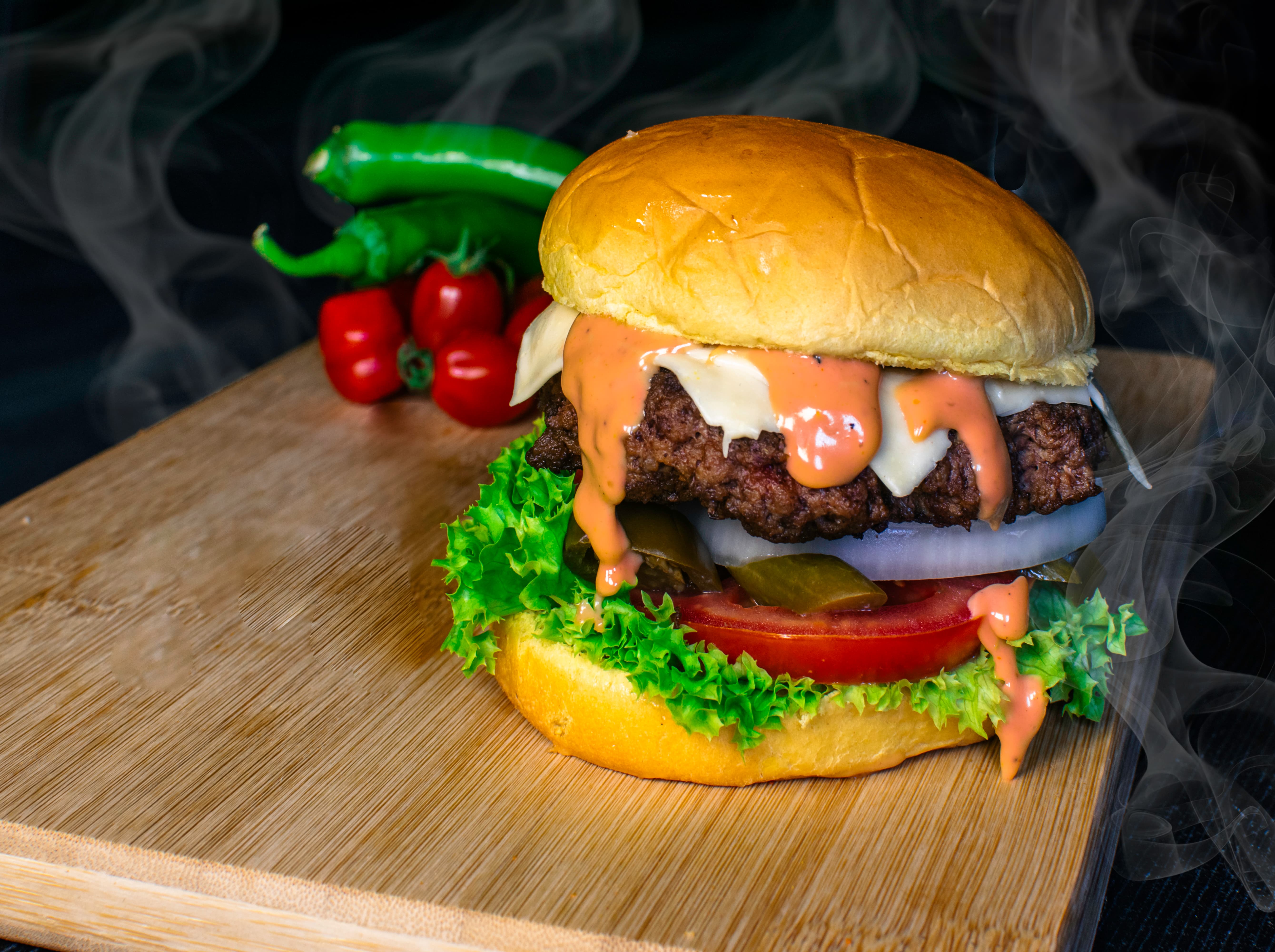 Dynamite Beef Burger