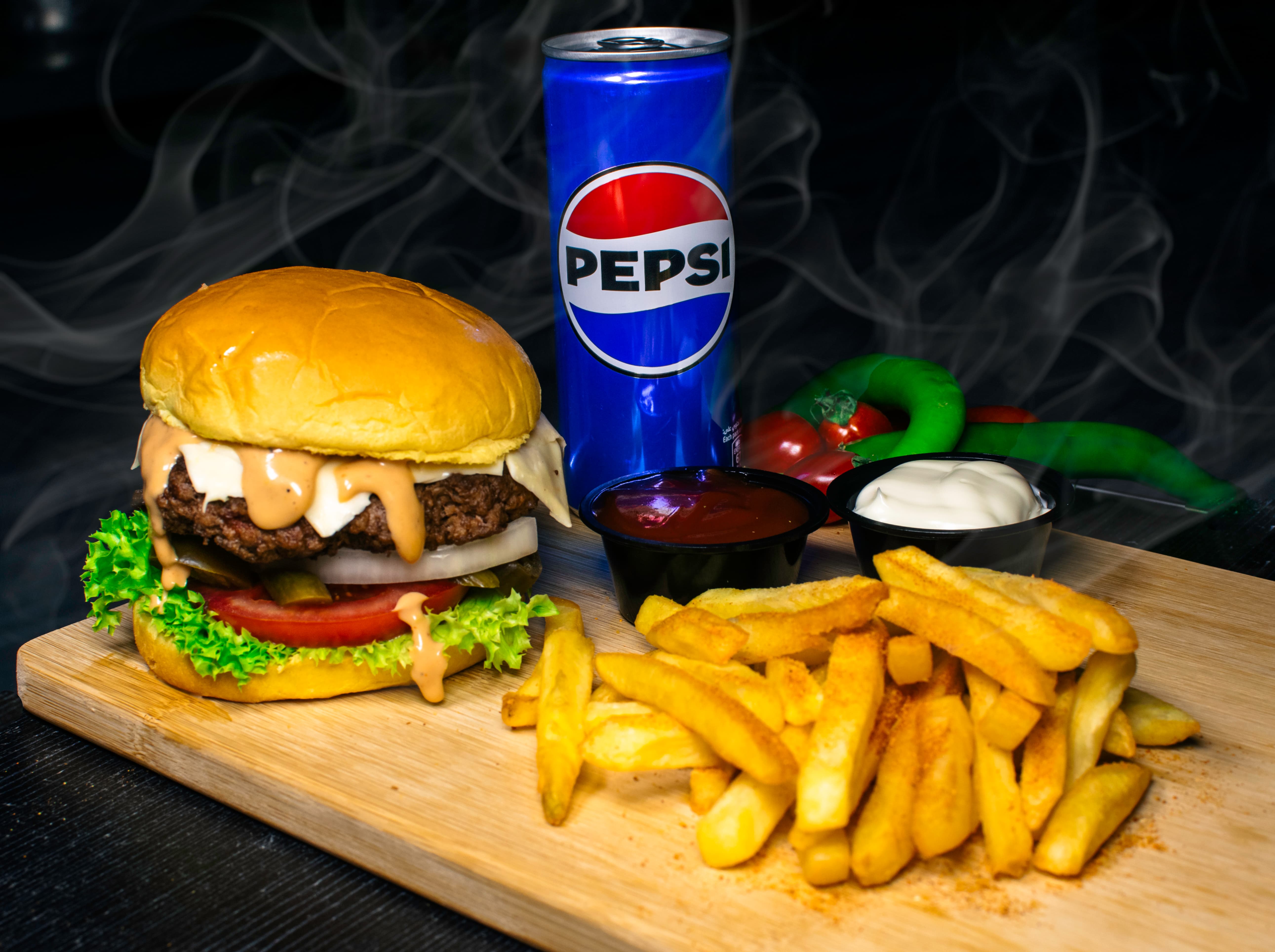 Classic Beef Burger Meal