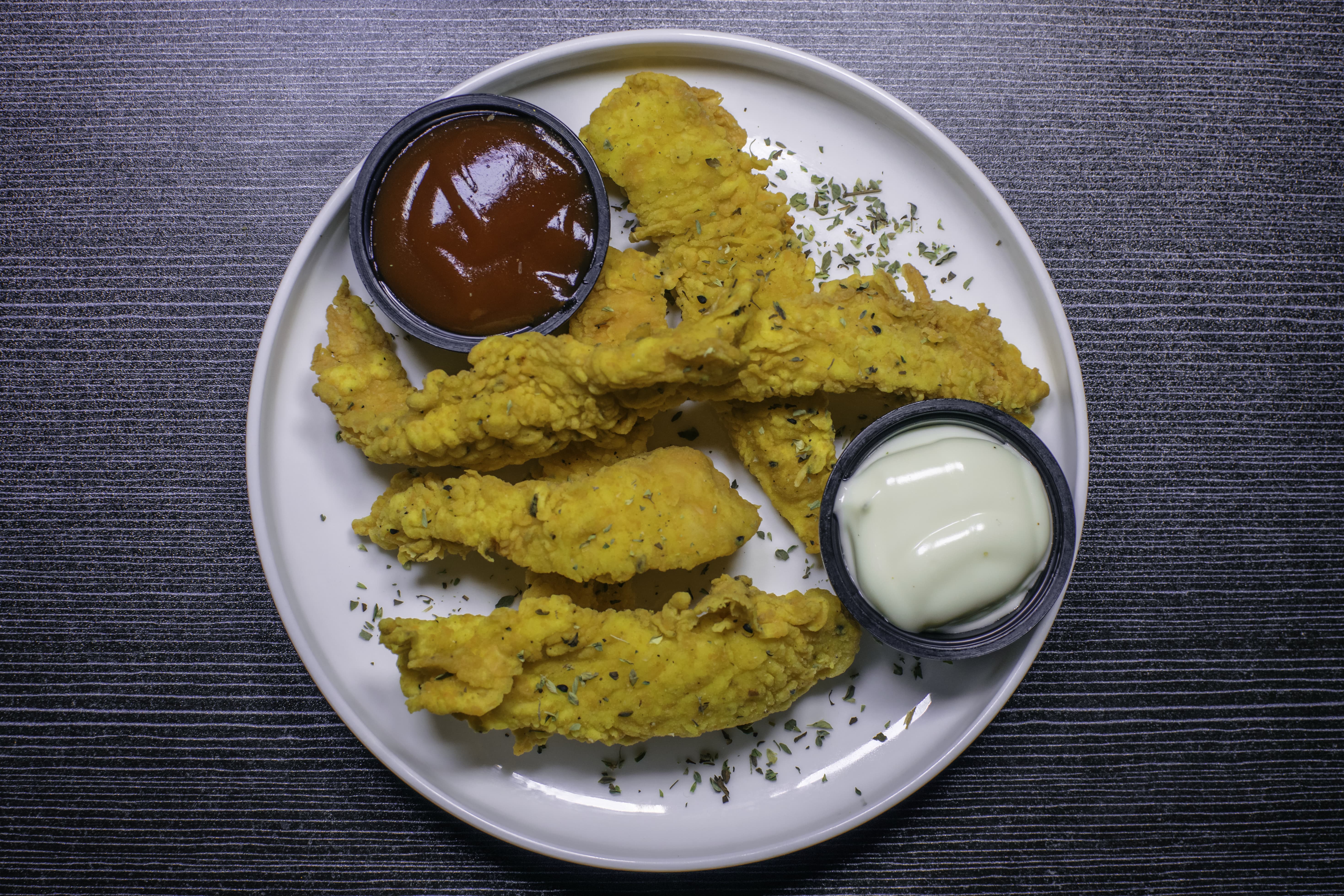 Crispy chicken strips